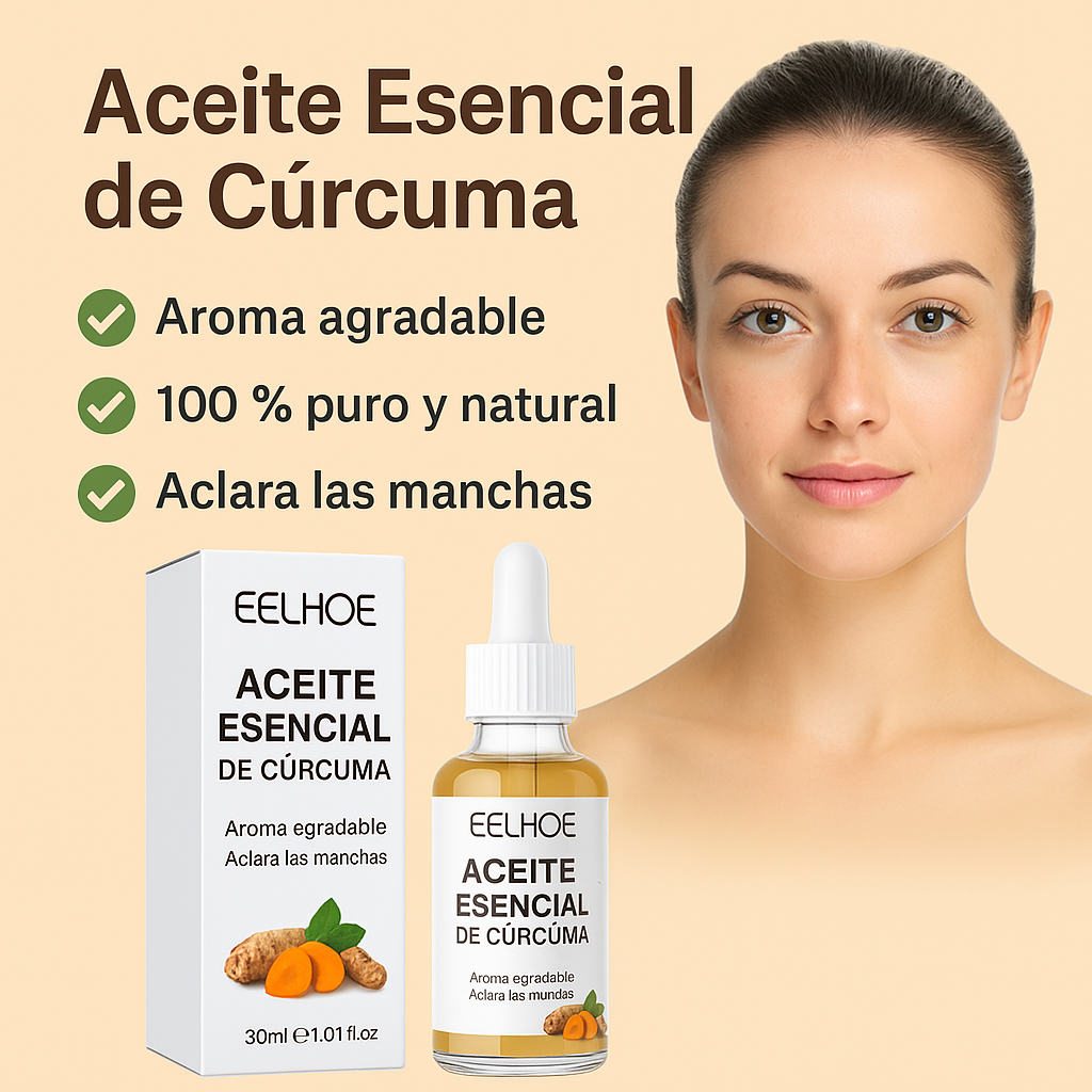 🧡 Aceite Esencial de Cúrcuma – 100% Puro y Natural (30ml)